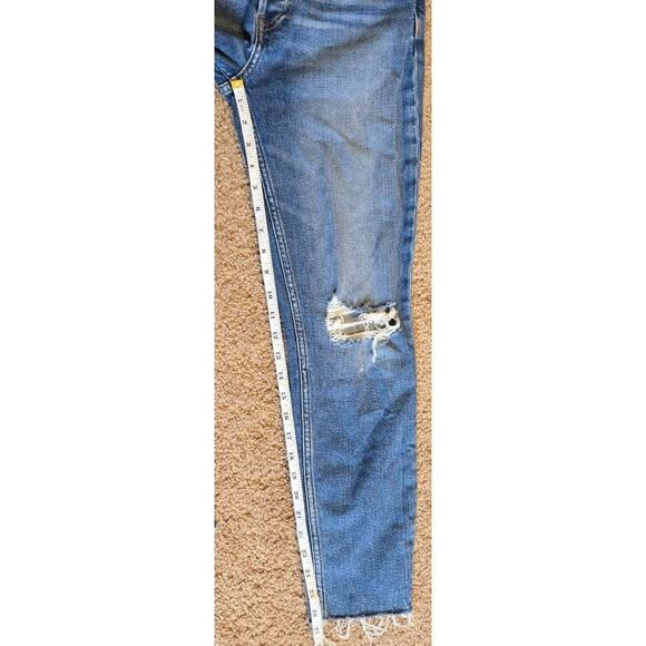 RE/DONE 90s High Rise Ankle Crop Jean - Picture 13 of 14